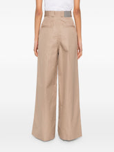 Balenciaga Cotton high-waisted trousers BEIGE