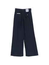 Emporio Armani Linen trousers NAVY