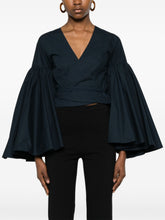 Jacquemus Le Cache Coeur Paysan top NAVY