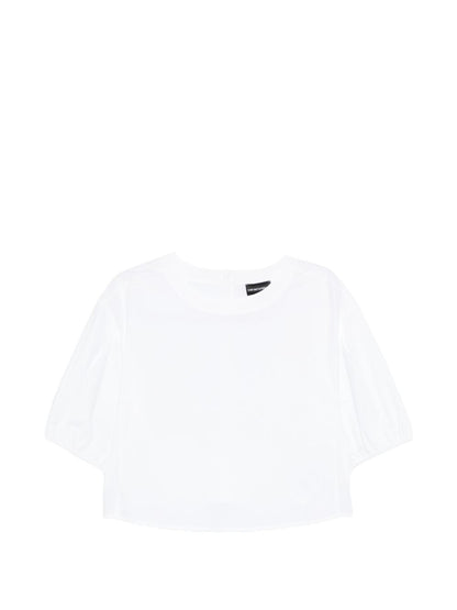 Emporio Armani Cotton blouse WHITE