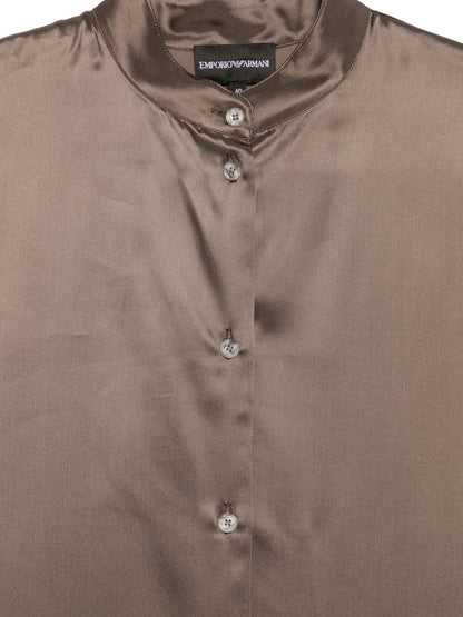 Emporio Armani Short sleeves shirt BROWN