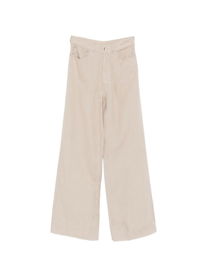 Emporio Armani Linen trousers BEIGE