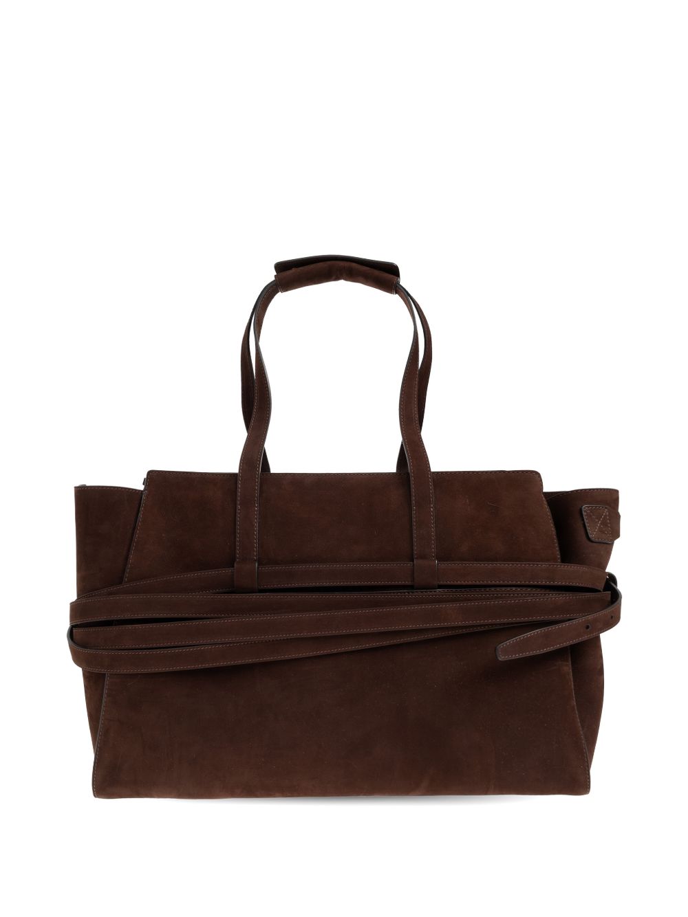 Moschino Tie Me Handbag BROWN
