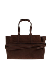 Moschino Tie Me Handbag BROWN