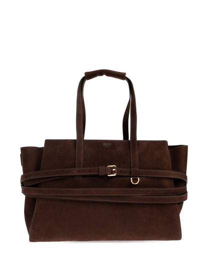 Moschino Tie Me Handbag BROWN