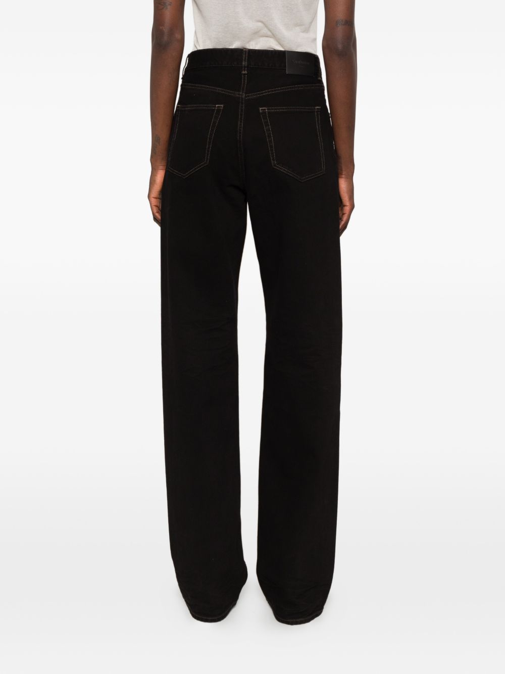 Saint Laurent Baggy Denim Jeans BLACK
