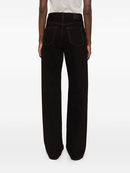Saint Laurent Baggy Denim Jeans BLACK