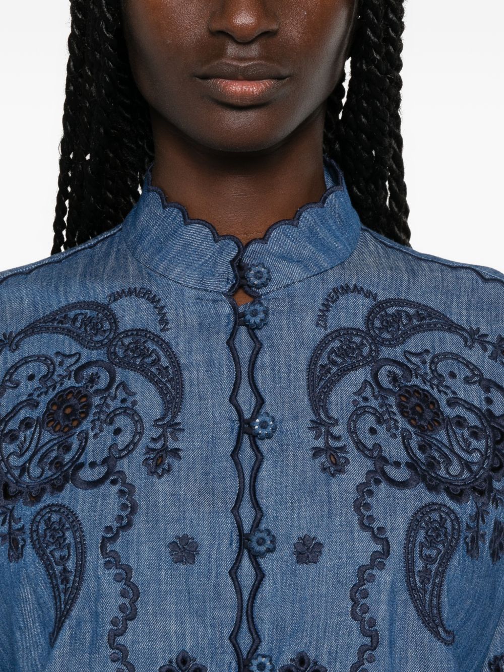 Zimmermann Shirts NAVY NAVY