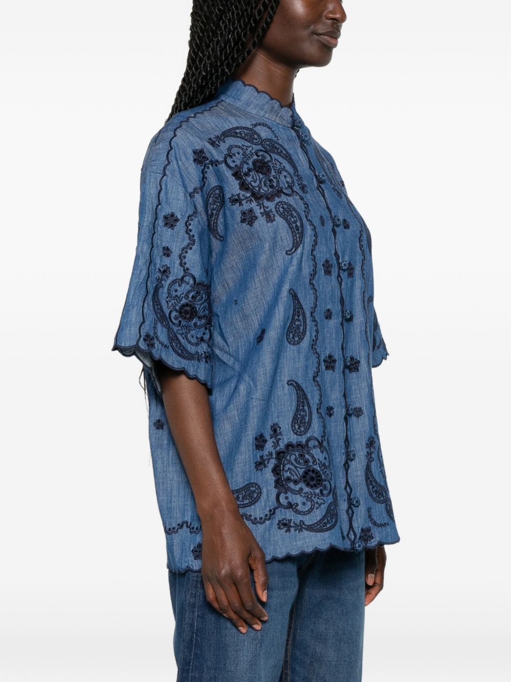 Zimmermann Shirts NAVY NAVY