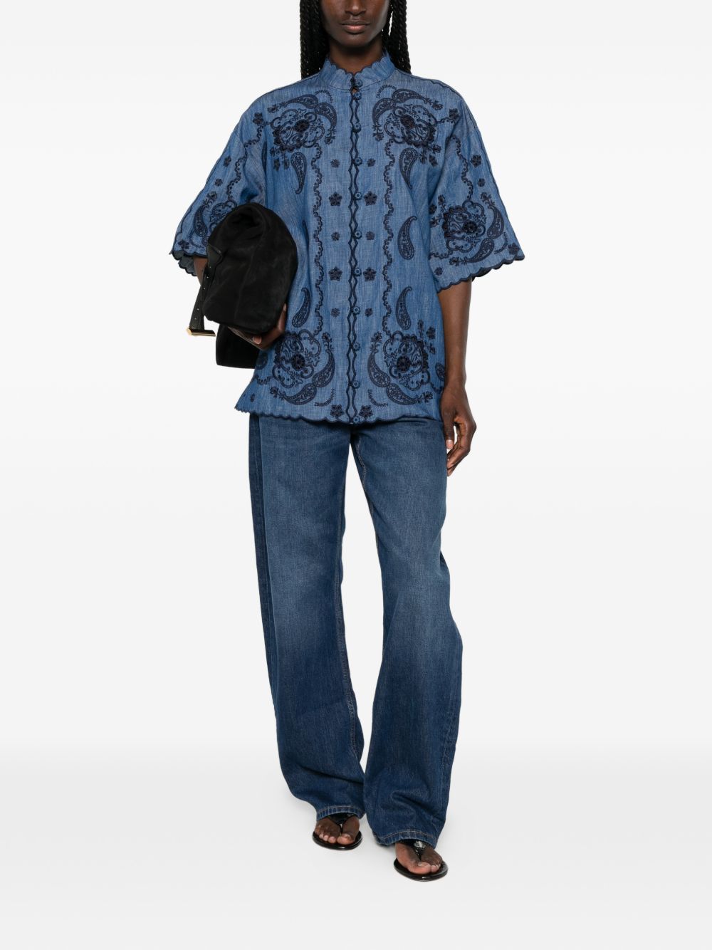 Zimmermann Shirts NAVY NAVY