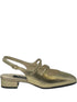 Carel Paris Peche Slingback Mary Janes SILVER