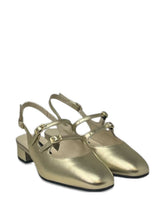 Carel Paris Peche Slingback Mary Janes SILVER