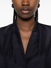 Forte Forte Silk Shirt NAVY