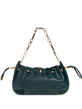 Zimmermann Ruched Chain Shoulder Bag GREEN