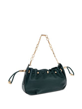 Zimmermann Ruched Chain Shoulder Bag GREEN