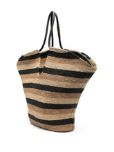 Zimmermann Striped Shoulder Bag BLACK