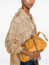Zimmermann Ruched Chain Shoulder Bag Brown