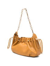 Zimmermann Ruched Chain Shoulder Bag Brown