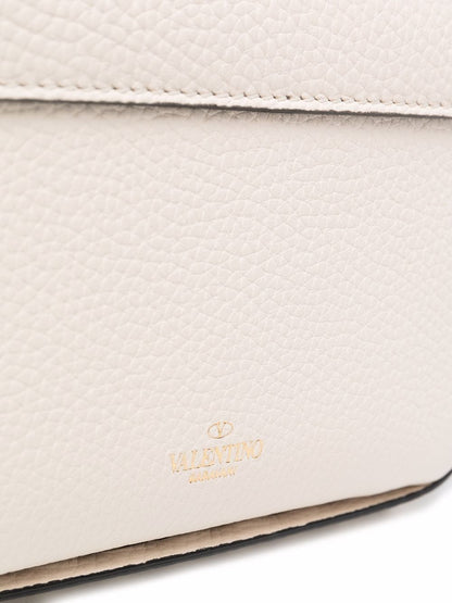 Valentino Garavani Rockstud Small Shoulder Bag Ivory