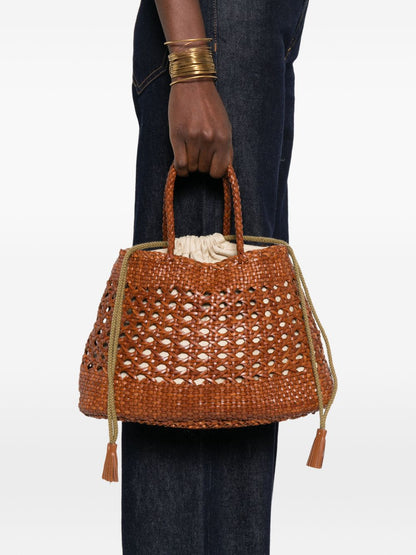 Dragon Diffusion Maceio Woven Bag Brown
