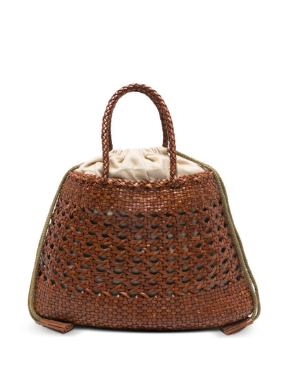 Dragon Diffusion Maceio Woven Bag Brown