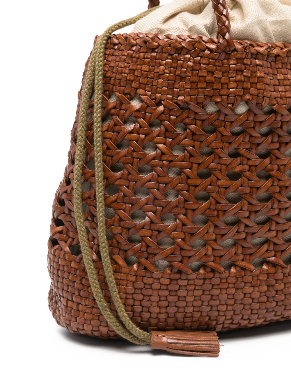 Dragon Diffusion Maceio Woven Bag Brown