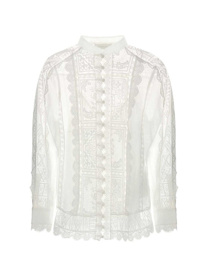 Zimmermann Blouse Ivory