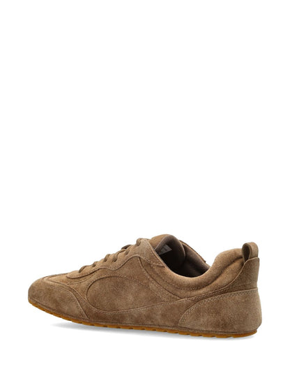 Tory Burch Good Luck Trainer Sneakers BROWN