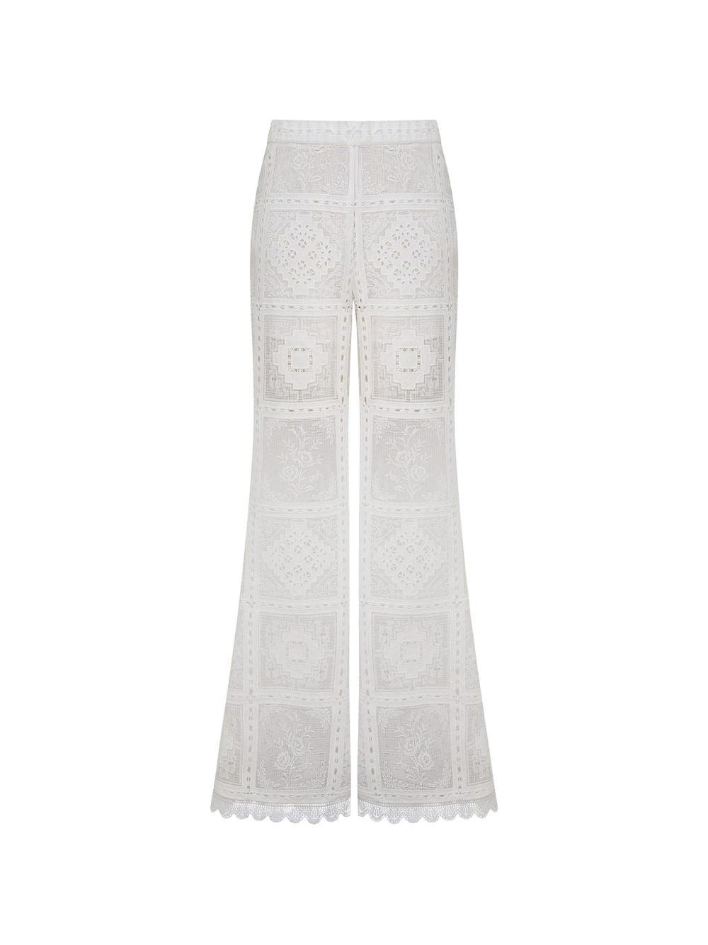 Zimmermann Trousers Ivory