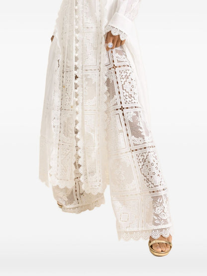 Zimmermann Trousers Ivory