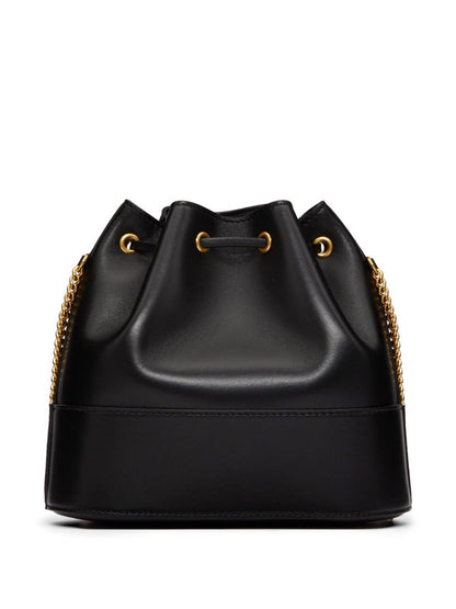 Valentino Garavani VLogo Signature Mini Bucket Bag BLACK