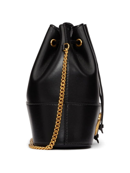 Valentino Garavani VLogo Signature Mini Bucket Bag BLACK