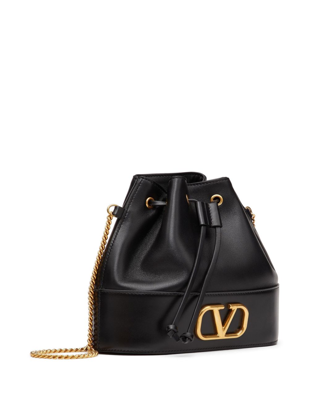 Valentino Garavani VLogo Signature Mini Bucket Bag BLACK