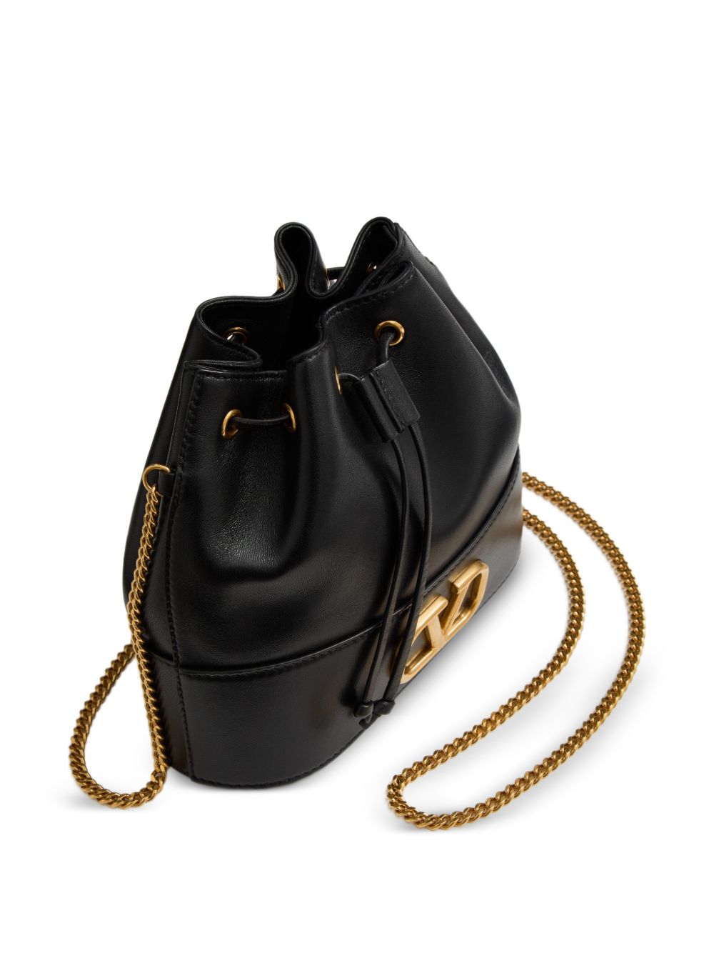 Valentino Garavani VLogo Signature Mini Bucket Bag BLACK