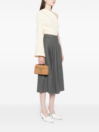 Tory Burch Slim Romy Top Handle Bag BROWN