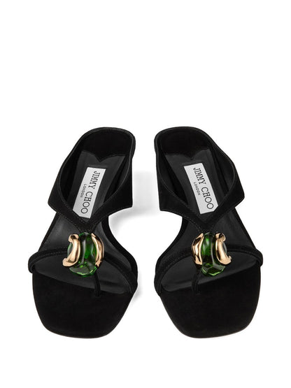 JIMMY CHOO Sandals BLACK BLACK