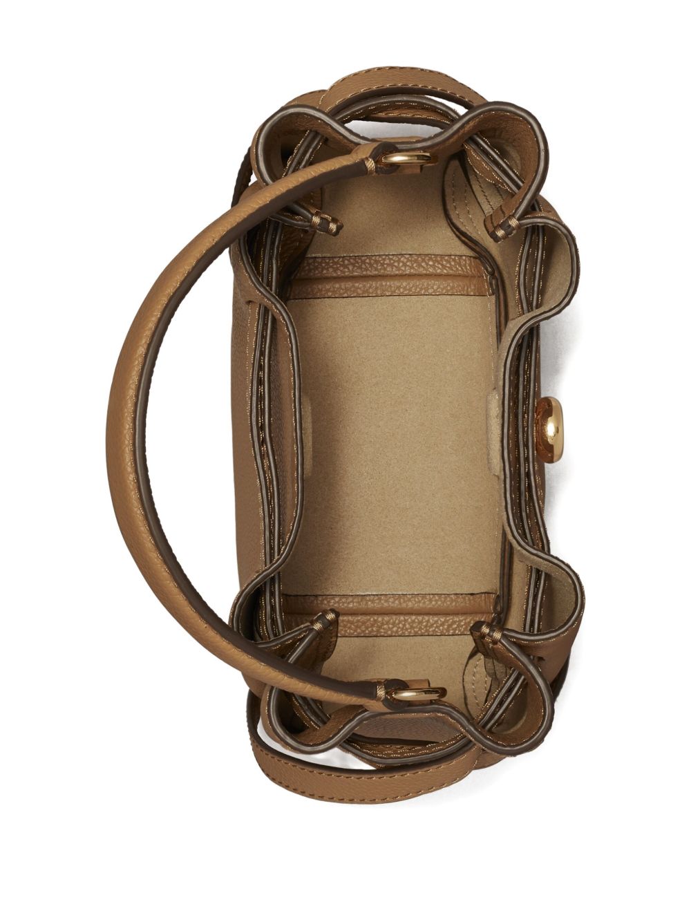 Tory Burch Mini Romy Bucket Bag BROWN