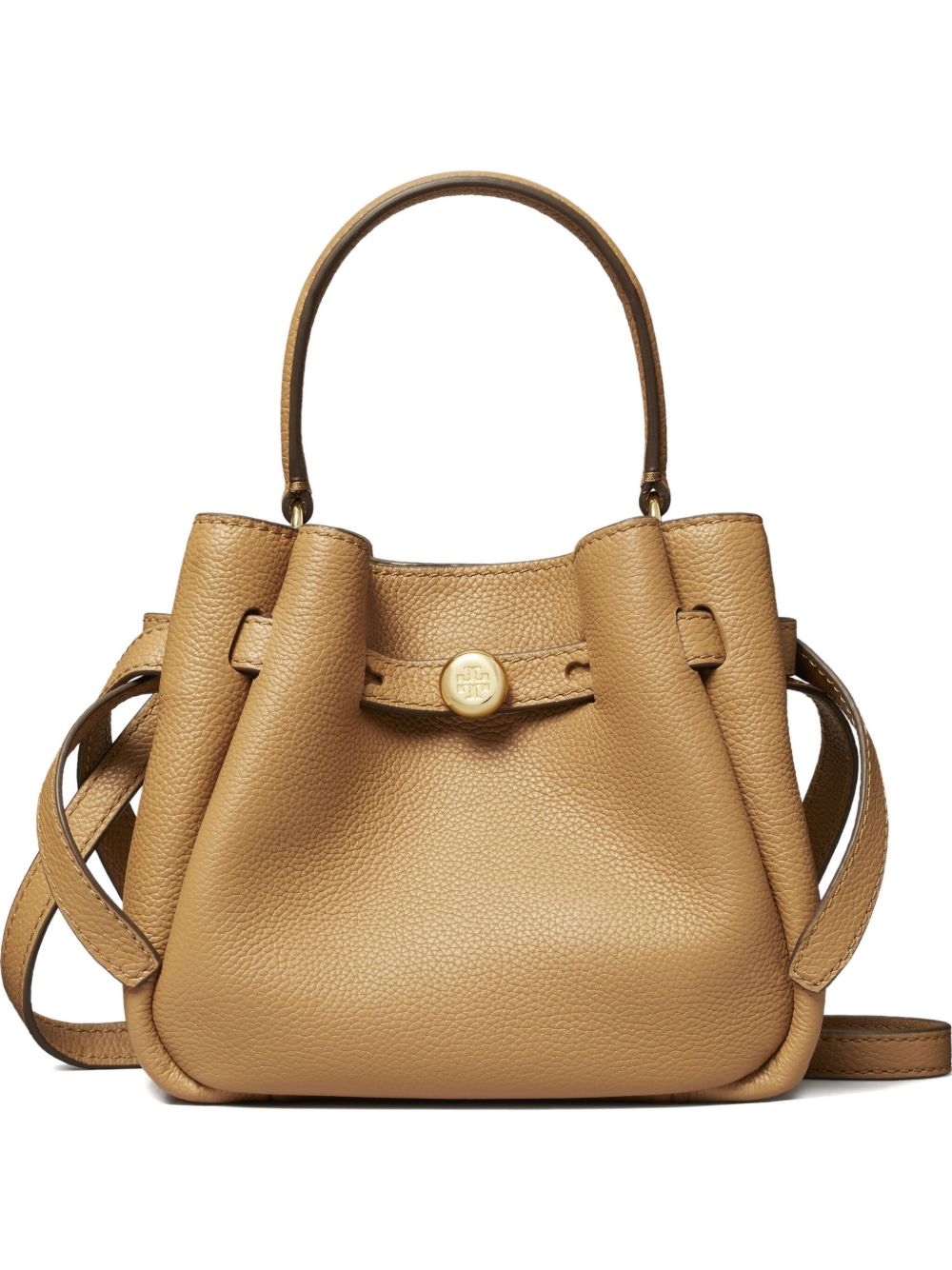 Tory Burch Mini Romy Bucket Bag BROWN