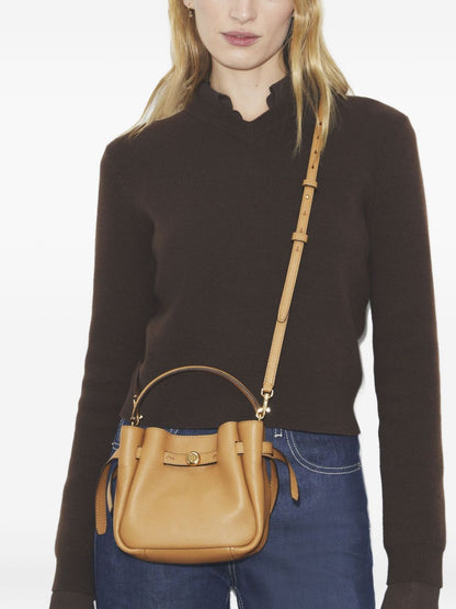 Tory Burch Mini Romy Bucket Bag BROWN