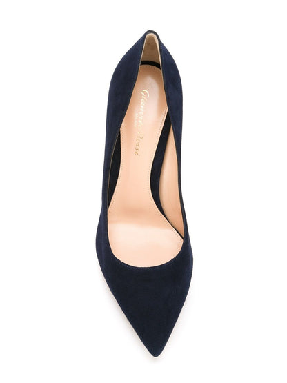 Gianvito Rossi With Heel NAVY NAVY
