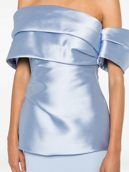 Solace London Dress LIGHT BLUE