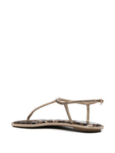 René Caovilla Sandals LEOPARD PRINT
