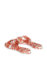 Dolce & Gabbana Majolica-Print Rubber Beachwear Slides ORANGE