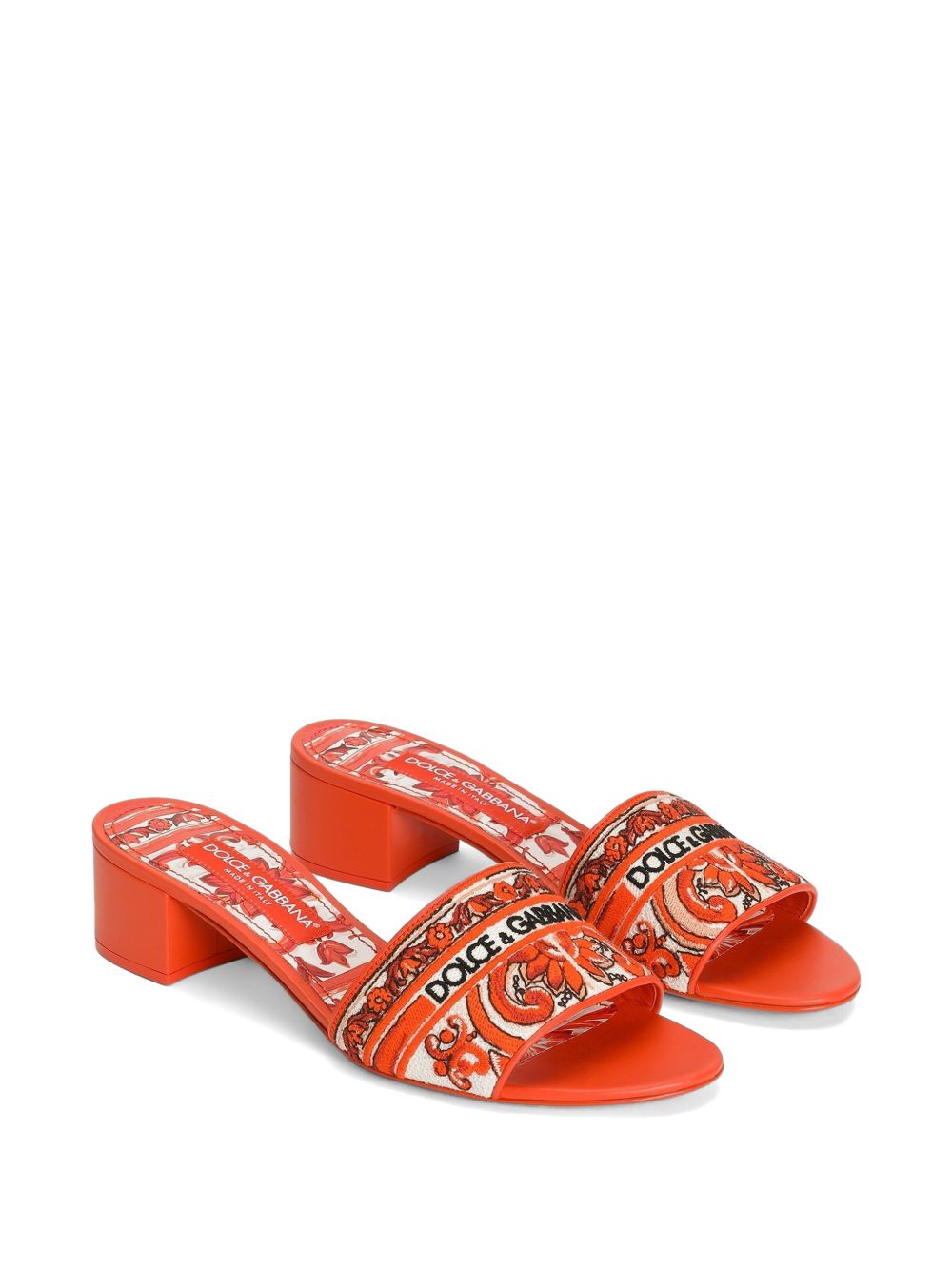 Dolce &amp; Gabbana Sandals ORANGE ORANGE