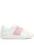 Valentino Garavani Open Leather Sneakers POWDER
