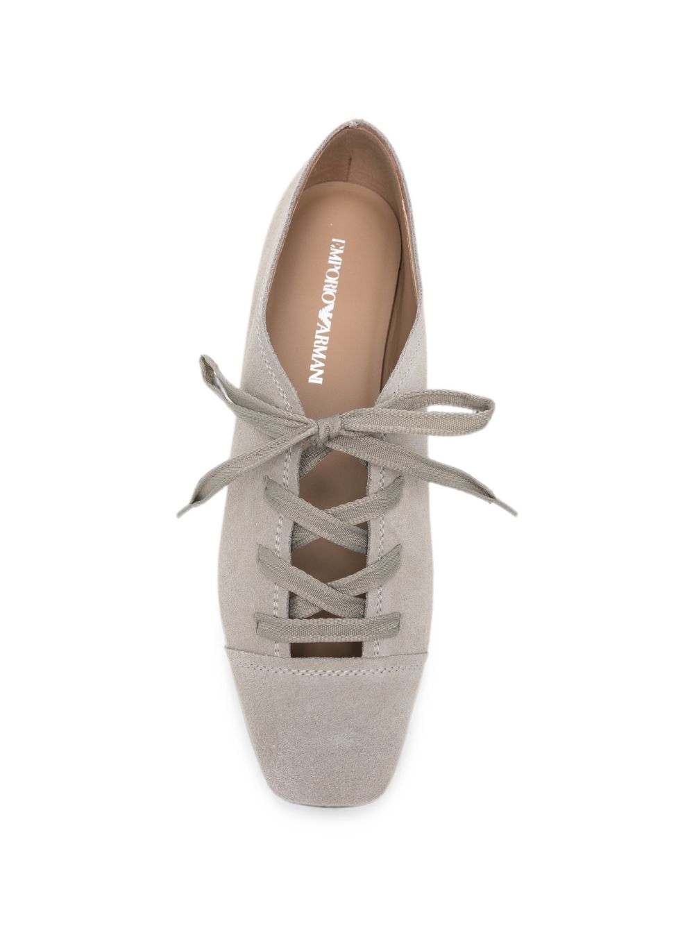 Emporio Armani Flat shoes BEIGE BEIGE