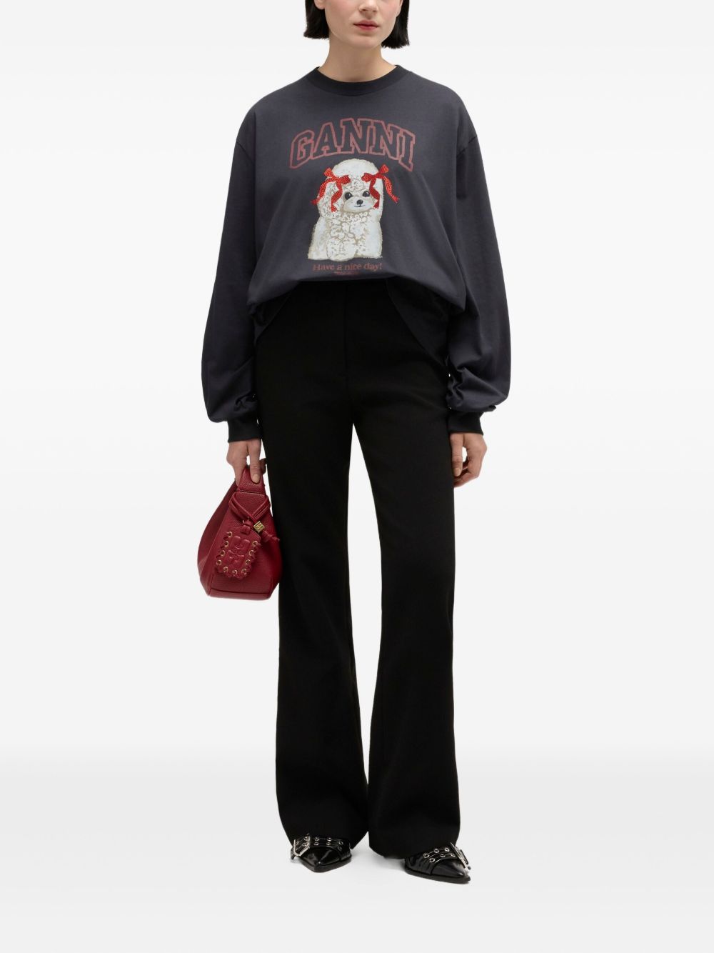 Ganni Sweater BLACK