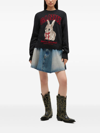Ganni Sweater BLACK