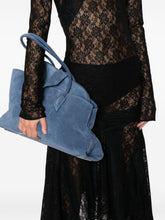The Attico Monday Medium Shoulder Bag LIGHT BLUE