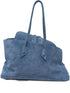 The Attico Monday Medium Shoulder Bag LIGHT BLUE
